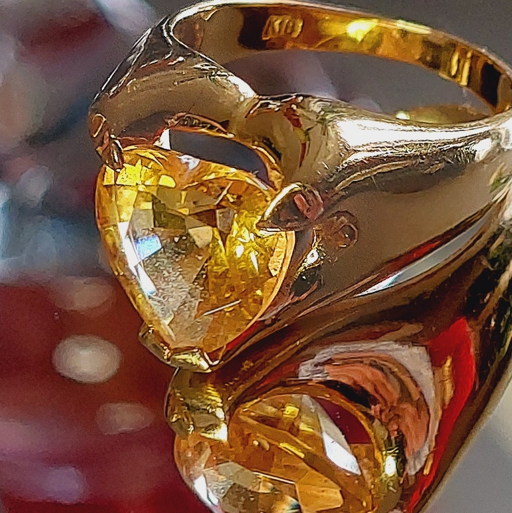 Citrine ring - Picture 7 of 7